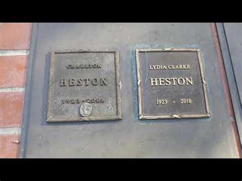 charlton heston gravesite